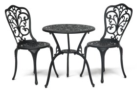 Комплект Secret De Maison Romance (стол +2 стула)  черный 